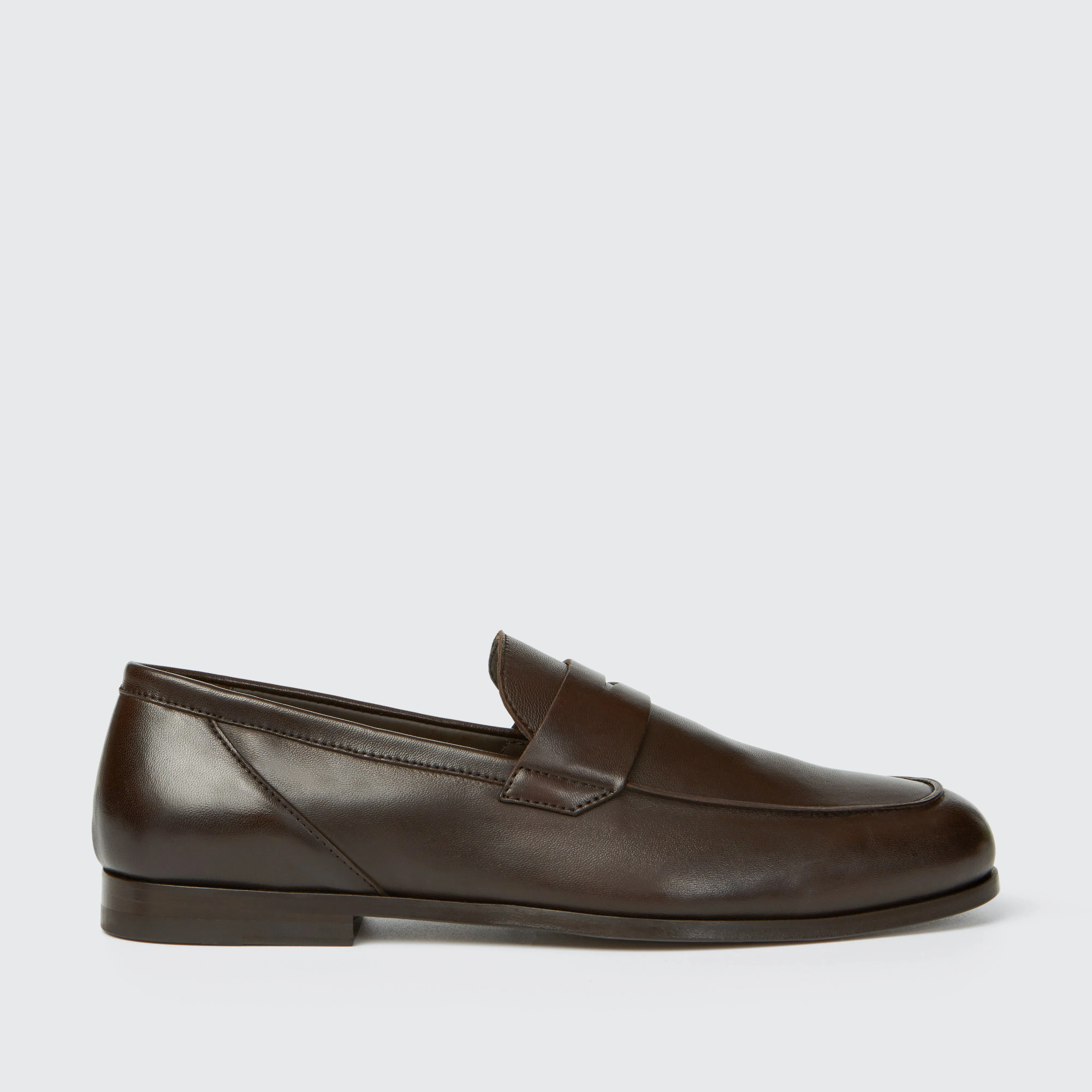 William II Soft Calf Dark Brown