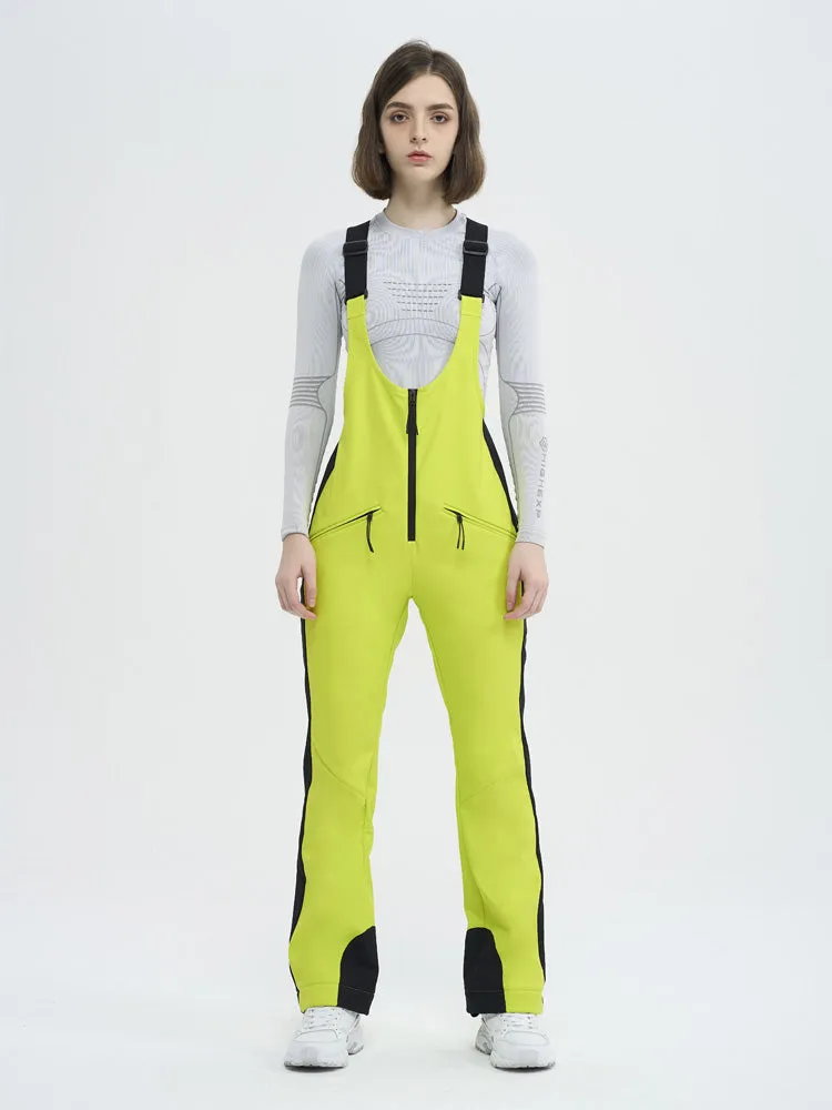 Women's High Experience Tailored Flex Flare Ski Bibs Overalls