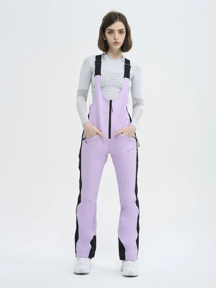 Women's High Experience Tailored Flex Flare Ski Bibs Overalls